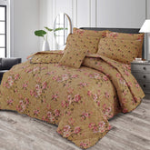 7 Pcs Quilted Comforter Set CC  222